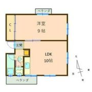 K＇マンション・借家の間取り画像
