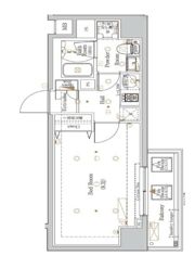 The Log日本橋の間取り画像
