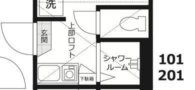 カーサローズの間取り画像
