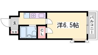 ハーバーコート神戸の間取り画像