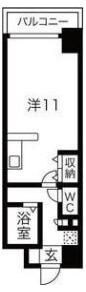 ラ・フォーレ東天満の間取り画像