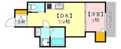 La vita天神川 DUEの間取り画像