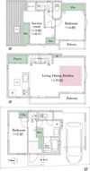 高円寺北一丁目戸建の間取り画像