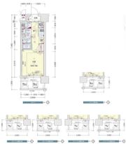 プレサンス南森町駅前の間取り画像