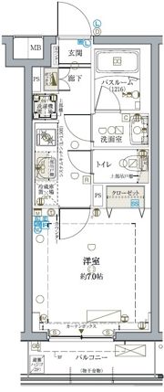 クレヴィスタ中野落合の間取り画像