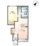 ラムールの間取り画像