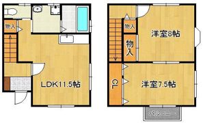 フォーレスト浅川の間取り画像