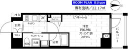 ステージファースト西池袋の間取り画像