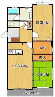リバティガーデン熊本の間取り画像