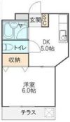 寺田マンションの間取り画像