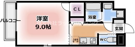 フォレストグレイス滝井駅前Ⅰの間取り画像