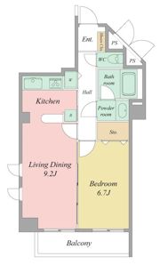 佐鳴湖パークタウンサウス（南館）の間取り画像