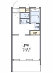 レオパレスソレーユ青江第二の間取り画像