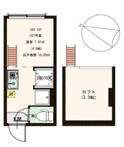 ヴィスタグランデ南阿佐ヶ谷の間取り画像