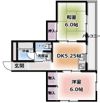パールハイツ楠葉の間取り画像