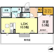 アンリ．Dの間取り画像