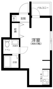 ヴェクセル大岡山の間取り画像