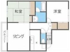ル・パルクめぐみⅡの間取り画像