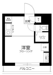 スカイコート向ヶ丘遊園の間取り画像