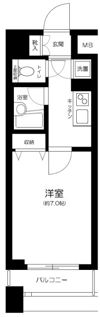 パレステュディオ池袋駅前の間取り画像