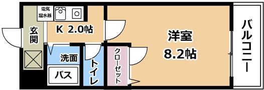 グランデアジュダの間取り画像