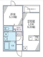 アンベリール北小岩の間取り画像