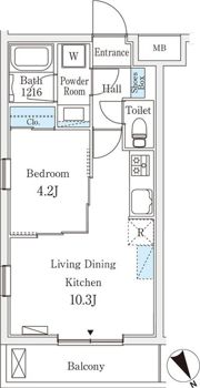 Ville Grace永福町の間取り画像