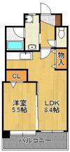 コンプレート富士見の間取り画像