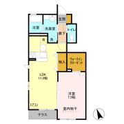 フォンテーヌ Dの間取り画像