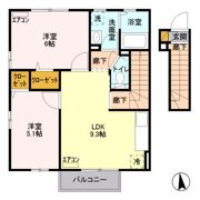 ハーモニーの間取り画像