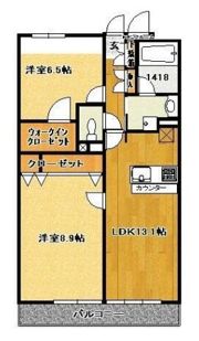 ラフィネS国分寺の間取り画像