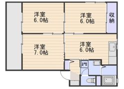 ディアス30 B棟の間取り画像