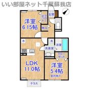 Tetto Verde(ﾃｯﾄ ｳﾞｪﾙﾃﾞ)の間取り画像