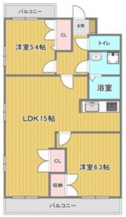 コルティーレ城山の間取り画像
