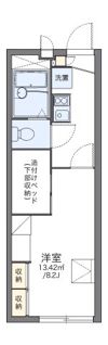 レオパレスコスモの間取り画像