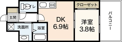 MOKA eSTAの間取り画像