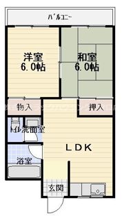 サンコーポ八雲の間取り画像