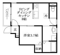 Luna Bianca Nakamura2の間取り画像