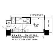 エスリード大阪城南グランデュクスの間取り画像