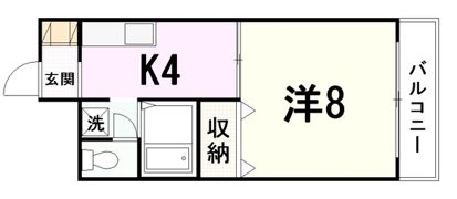 ソフィエール矢賀新町の間取り画像