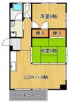 ハイツKの間取り画像