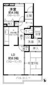 コーポレート小金井梶野通り5号棟の間取り画像