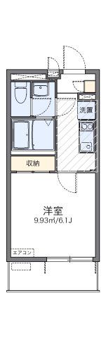 レオネクストシルクパレスの間取り画像