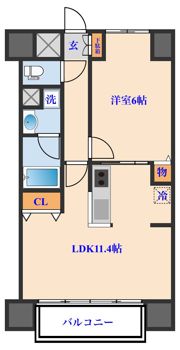 La Douceur青葉小田原の間取り画像