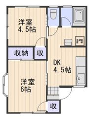 シティハイムカトレアの間取り画像