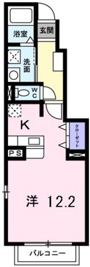 アルバータ Bの間取り画像