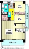 コンセール猪子石原の間取り画像
