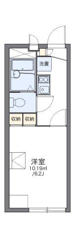 レオパレスエキノックスBの間取り画像