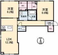 クレストヴェールⅦの間取り画像