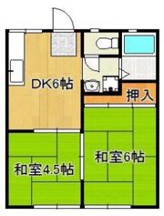 パナハイツ緑ヶ丘IIの間取り画像